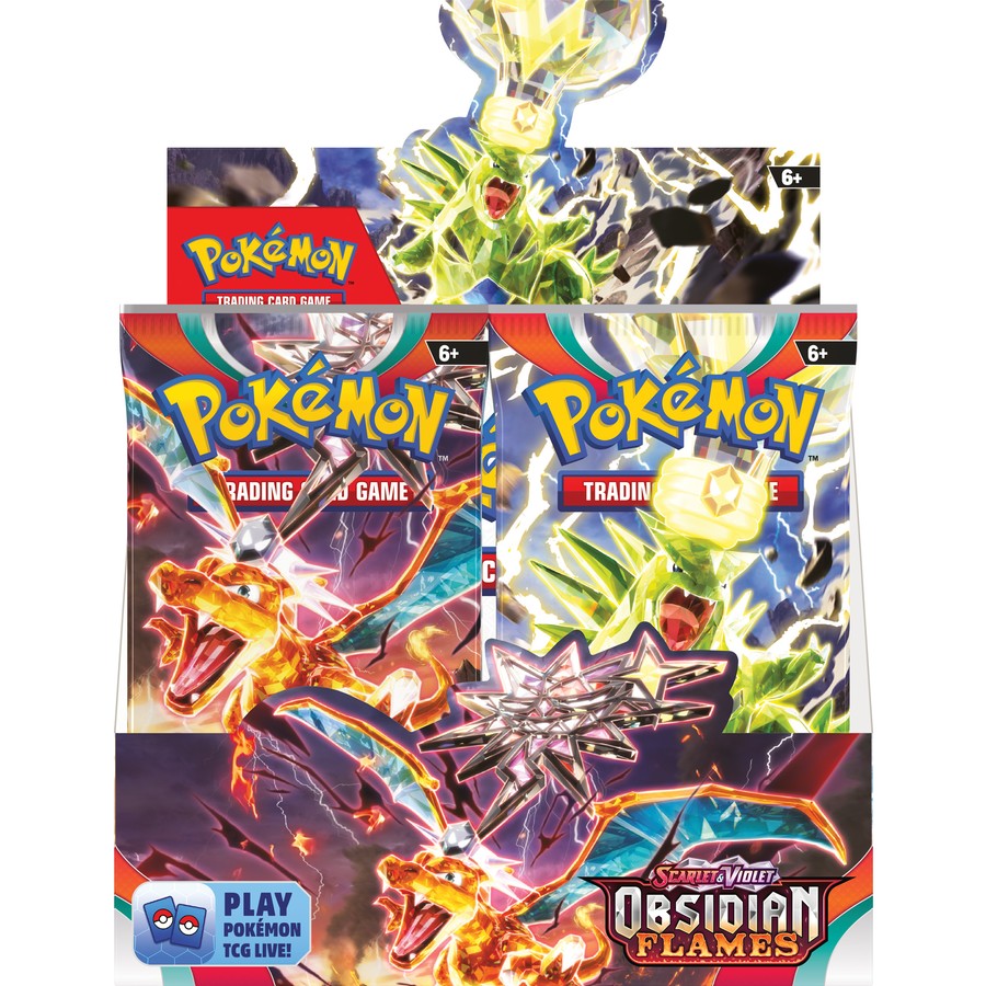 POKÉMON TCG Scarlet & Violet 3 Obsidian Flames Booster Box