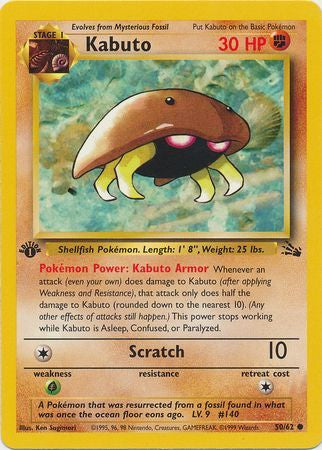 Kabuto - 50/62 - Common 1st Edition