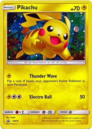 Pikachu - SM76 - Holo Promo