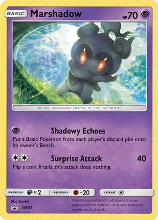 Marshadow - SM93 - Holo BLEED Promo