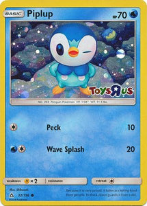 Piplup - 32/156 - Toys R Us Promo