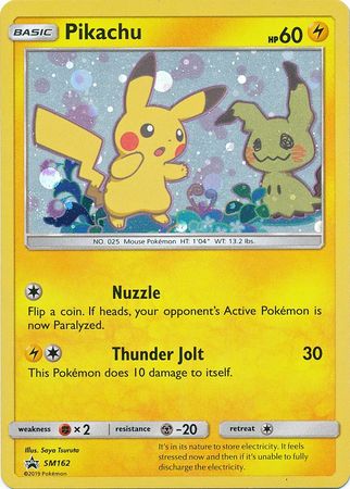 Pikachu - SM162 - Holo Promo