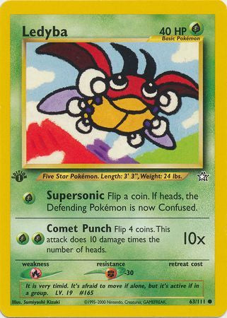 Ledyba - 63/111 - Common 1st Edition
