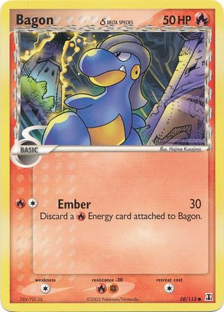 Bagon (Delta Species) - 58/113 - Common
