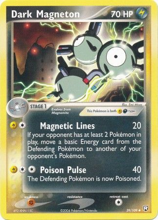 Dark Magneton - 39/109 - Uncommon