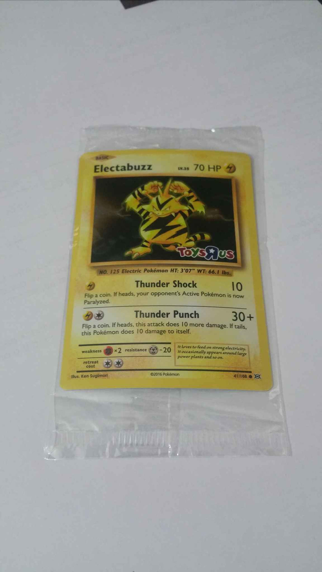 Electabuzz Holo ToysRus PROMO