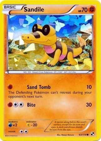 Sandile - 63/114 - Shattered Holo Rare