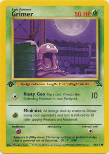 Grimer - 48/62 - Common 1st Edition