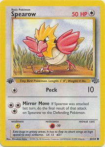 Spearow - 62/64 - Common 1st Edition