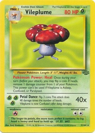 Vileplume - 31/64 - Rare Unlimited