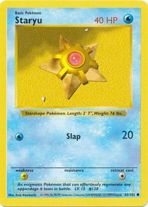 Staryu - 65/102 - Common (Shadowless)