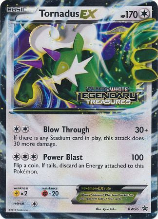 Tornadus EX - BW96 - Holo Pre-Release Promo