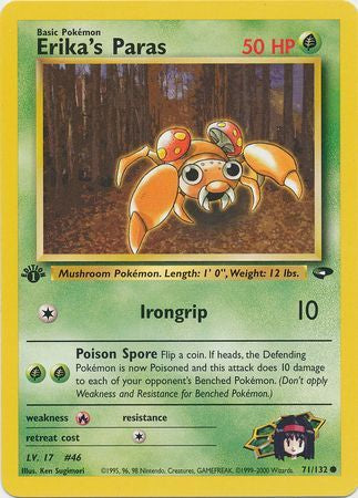 Erika's Paras - 71/132 - Common 1st Edition