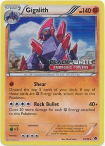 pokemon gigalith card 2025 Pokemon Wht En-white Flare 129 Gigalith Illustration Rare PSA 9 Graded Card