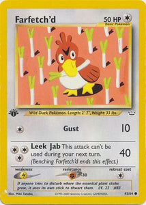 Farfetch'd - 43/64 - Common 1st Edition