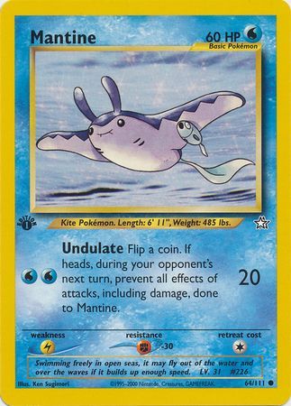 Mantine - 64/111 - Common 1st Edition