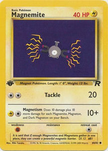 Magnemite - 60/82 - Common 1st Edition