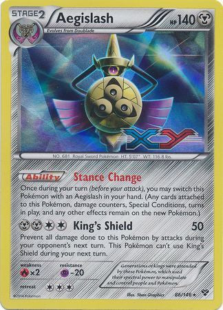 Aegislash - 86/146 - Holo Pre-Release Promo
