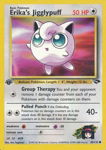 Erika's Jigglypuff - 69/132 - Common 1st Edition