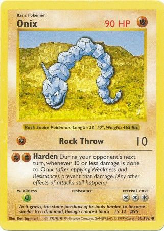 Onix - 56/102 - Common (Shadowless)