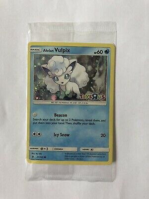 Alolan Vulpix Holo ToysRus PROMO