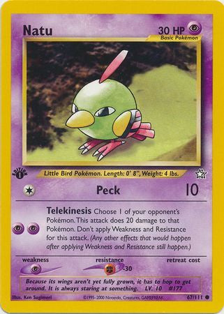 Natu - 67/111 - Common 1st Edition
