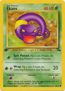 Ekans - 46/62 - Common 1st Edition
